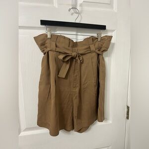 Banana Republic High Waist Tan Shorts